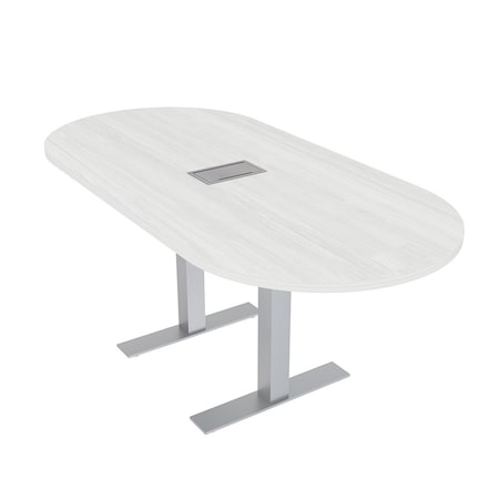 Skutchi Designs 33.5 in W, 69.5 in L, 29 in H, Engineered Wood Top, White HAR-RAC-34X70-T-ELEC-WHCYPRESS
